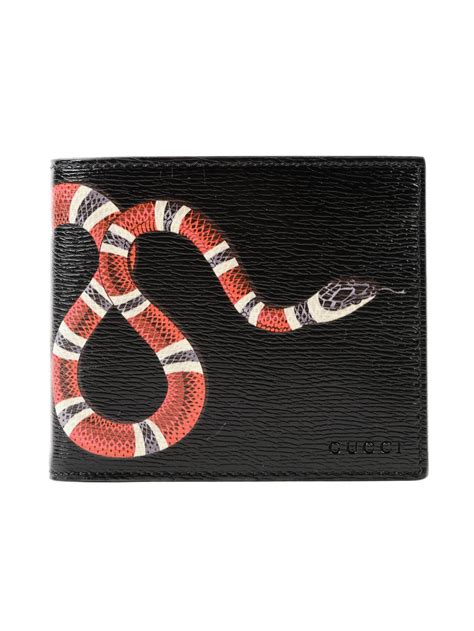 gucci coral snake wallet